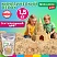 превью Песок для лепки кинетический, цвет песочный, 1500 г, пакет, BRAUBERG KIDS