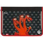 Папка для труда Комус Три Богатыря Горыныч, А4, резинк, ткань,340×235х30, ПТ-Р4