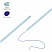 превью Ручка шариковая MESHU «Unicorn» синяя, 0.7мм, с пушист. помпоном, корпус ассорти