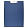 Папка-планшет с зажимом и крышкой Attache A4 пластиковая синяя