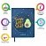 превью Дневник 1-11 класс 48 л., обложка кожзам (твердая), печать, глиттер, ЮНЛАНДИЯ, «Space Avo»