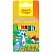 превью Карандаши цветные Мульти-Пульти «Енот на лугу», 06цв., утолщ., трехгран., укорочен., заточен., картон