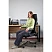 превью Кресло для руководителя Комус Мебель (Easy Chair) 505 чёрное (натуральная кожа с компаньоном, алюминий)