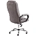 превью Кресло для руководителя Easy Chair Priority серое (флок, металл)