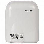 Сушилка для рук SONNEN HD-165, 1650 Вт, пластиковый корпус, белая