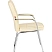 превью Конференц-кресло Easy Chair 810 VPU бежевое (экокожа, металл хромированный)