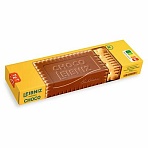Печенье сливочное LEIBNIZ «Choco» в молочном шоколаде 125 гГЕРМАНИЯ