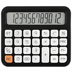 Калькулятор настольный BRAUBERG KW-1000-BK (152×132 мм)3D-кнопки12 разрядовчерный272956