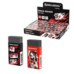 Ластик BRAUBERG «ANIME», 50×24х10 мм, прямоугольный, картоннный держатель, экологичный ПВХ, ассорти