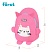 превью Рюкзак Först F-Kids «Mini Kitten» 21×14×7.5см, 1 отделение, уплотненная спинка
