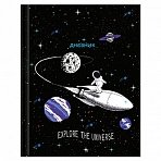 Дневник 1-4 класс 48 л., твердый, ЮНЛАНДИЯ, глянцевая ламинация, с подсказом, «Universe». 