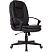 превью Кресло для руководителя Комус Мебель (Easy Chair) 668 чёрное (экокожа, пластик)