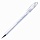 Ручка гелевая 2шт Crown «Hi-Jell Pastel» пастель белая, 0.8мм, европодвес