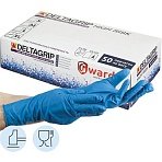Перчатки латекс Deltagrip High Risk (XL) 25пар./уп, ПС