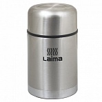Термос ЛАЙМА универсальный с широким горлом, 0.8 л, нержавеющая сталь