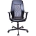 превью Кресло офисное Easy Chair 225 PTW серое/чёрное (экокожа/сетка, металл)