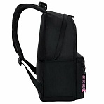 Рюкзак BRAUBERG FASHION CITY универсальный, 2 отделения, Green Spider, черный, 46×31х15 см