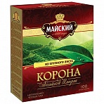 Чай МАЙСКИЙ «Корона Российской Империи», черный, 100 пакетиков по 2 г