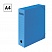 превью Папка архивная на резинках OfficeSpace, микрогофрокартон, 75мм, синий, до 700л. 