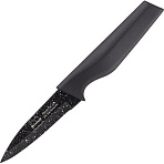 Нож для чистки овощей Santoku 9 см. рукоять Soft Touch, Mielaje