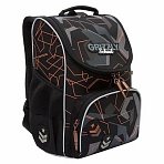 Ранец GRIZZLY анатомическая спинка, с мешком для обуви, для мальчиков, SERIOUS, 33×25х13 см