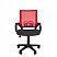 превью Кресло для оператора EChair-304 черное/красное (ткань/сетка/пластик)
