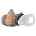 превью Фильтр противоаэрозольный (предфильтр) Jeta Safety 6020P2R (6022), комплект 4 шт., класс P2 R