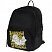 превью Рюкзак Berlingo Light «Angel black» 39.5×28×16см, 2 отделения, 3 кармана, уплотненная спинка
