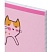превью Тетрадь общая А5 48л №1School Friendly cats, клет, скреп, ВД-лак