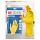 Перчатки резиновые хозяйственные OfficeClean Стандарт+, супер прочные, р. S, желтые, пакет с европодвесом