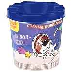 Стакан-непроливайка Мульти-Пульти «Космос» (полный 250мл, до уровня 50мл), с рисунком