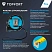 превью Рулетка строительная TOPFORT Extra 5 м x 25 мм с магнитным зацепом и автостопом в прорезиненном корпусе (1990399)
