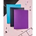 превью Папка на 2-х кольцах Комус 25 мм синяя до 100 листов