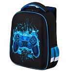 Ранец BRAUBERG KIDS START, 1 отделение, 2 кармана, Digital gamepad, 3D-панель, 35×26х13 см