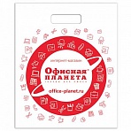 Пакет презентационно-упаковочный ОФИСНАЯ ПЛАНЕТА, 40×50 см, усиленная ручка
