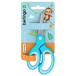 Ножницы детские для левшей Berlingo 13см, европодвес