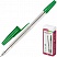 превью Ручка шариковая неавтоматическая Attache Elementary зеленая (толщина линии 0.5 мм)