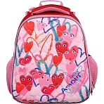 Ранец Комус Класс Basic Amour, розовый, 2 отд, эргоном спинка