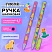 превью Ручка шариковая с принтом FUNSTER (ФАНСТЕР) STICK «CUTE CAPY», СИНЯЯ, SOFT TOUCH покрытие, узел 0.7 мм, линия письма 0.35 м