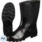 Сапоги 431/30 ПВХ мужские цв. черный утепленные р.44