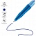 превью Ручка шариковая OfficeSpace «N-Joy» синяя, 0.7мм, на масляной основе, штрихкод