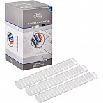 Пружины пластиковые ProfiOffice (А4, диаметр 51 мм, от 420 до 470 листов, белые, 50 штук в упаковке)