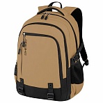 Рюкзак HEIKKI VALUABLE (ХЕЙКИ) универсальный, 2 отд, отд. для ноутбука, бежевый, 48×33x19 см