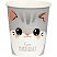 превью Стаканы бумажные MESHU «Kitten», 200мл, 6шт. 