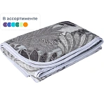 Покрывало стеганое, 150×200см (микрофибра, нап: синтепон 100г/м2) ассорти