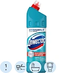 Чистящее средство DOMESTOS, 1000 мл, «Свежесть Атлантики», с отбеливающим эффектом