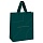 Пакет подарочный 33×42×12см MESHU «Monocolor. Emerald», отд. фольгой, матовая ламинация