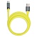 превью Кабель Smartbuy Bold, USB - micro-USB, экстрапрочный, 3A output, оплетка TPE, 1м, желтый