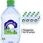 Вода питьевая Шишкин Лес негаз ПЭТ 0.4л