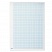превью Бумага масштабно-координатная, А4, 210×295 мм, голубая, на скобе, 16 листов, HATBER, 16Бм4_02284